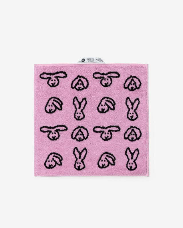 【バーンストア】WARMGREY TAIL / BUNNY BUNNY HAND TOWEL - PINK