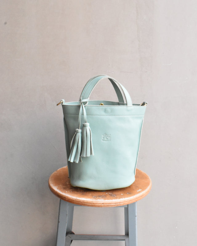 【イルビゾンテ】カラーレザー ハンドバッグ 54262302114