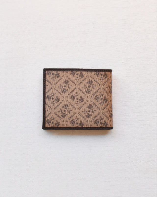 【イルビゾンテ】モノグラム プリント レザー ウォレット 54262305428