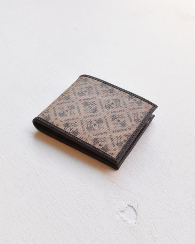 【イルビゾンテ】モノグラム プリント レザー ウォレット 54262305428