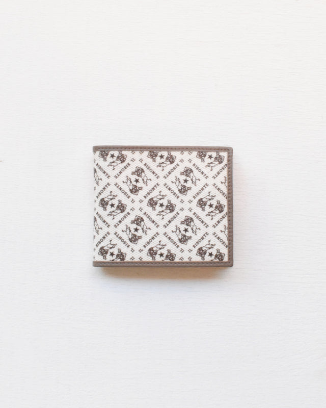 【イルビゾンテ】モノグラム プリント レザー ウォレット 54262305428