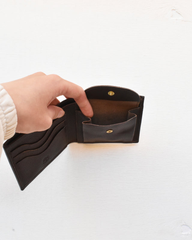 【イルビゾンテ】モノグラム プリント レザー ウォレット 54262305428