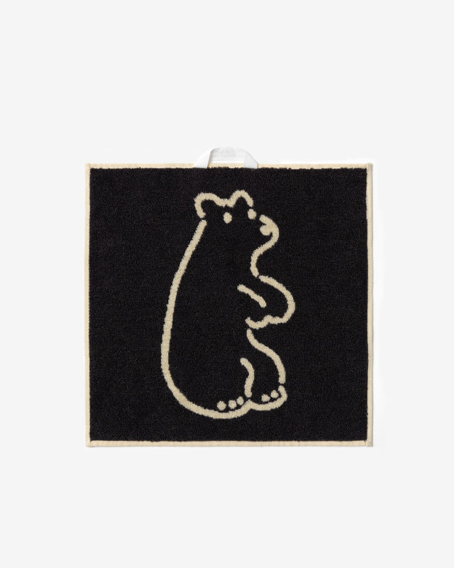 【バーンストア】WARMGREY TAIL / HUGGY BEAR HAND TOWEL - CREAM