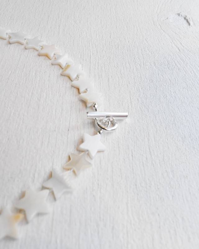 ROSETTAPRAYER(ロゼッタプレア) /PEARL SHELL TOGGLE NECKLACE- STAR【バーンストア】