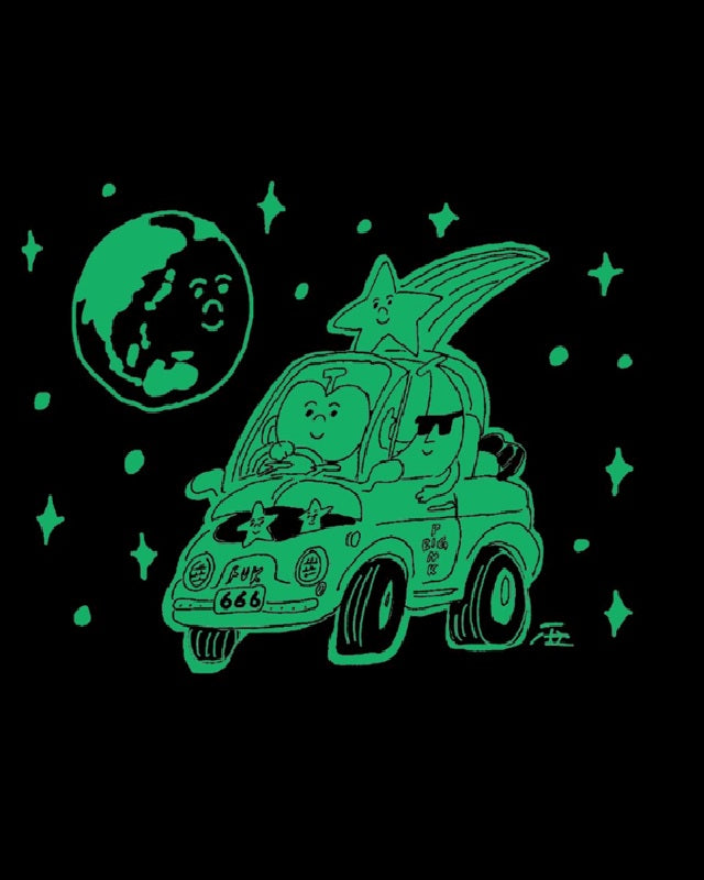 GLOW CASPER(グロウキャスパー) / DRIVE Tシャツ -PINK【バーンストア】