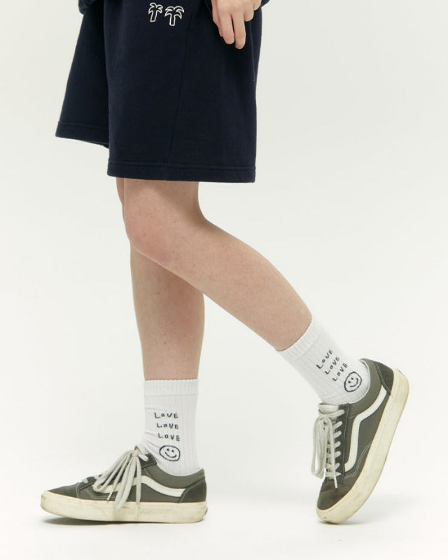 【バーンストア】ooowl / SOCKS LOVE SMILE