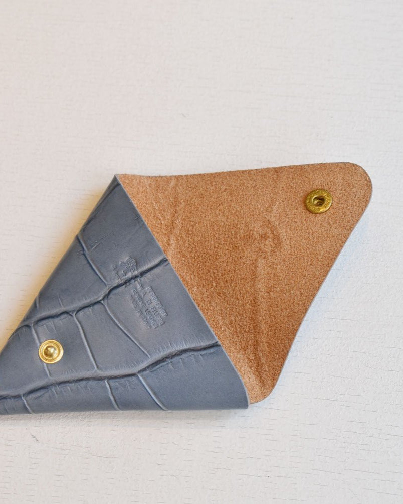 【イルビゾンテ】クロコエンボスドレザー コインパース 5402305041