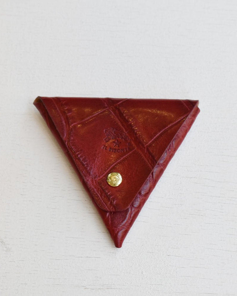 【イルビゾンテ】クロコエンボスドレザー コインパース 5402305041