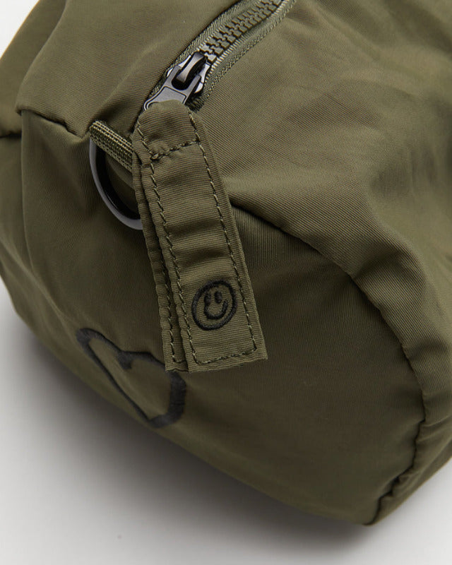 【バーンストア】ooowl / NYLON DUFFLE BAG BIG WE LOVE KHAKI