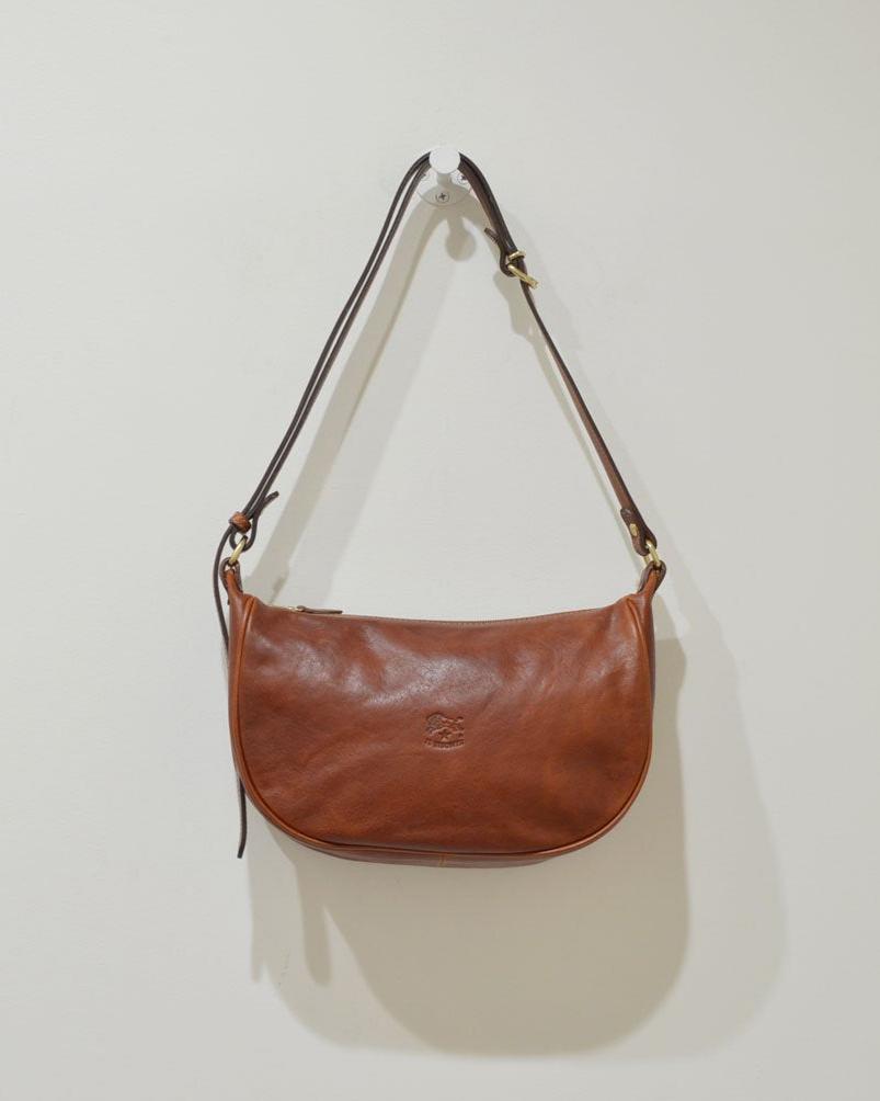 【イルビゾンテ】ヴィンテージ レザークロスボディバッグ 5412307310