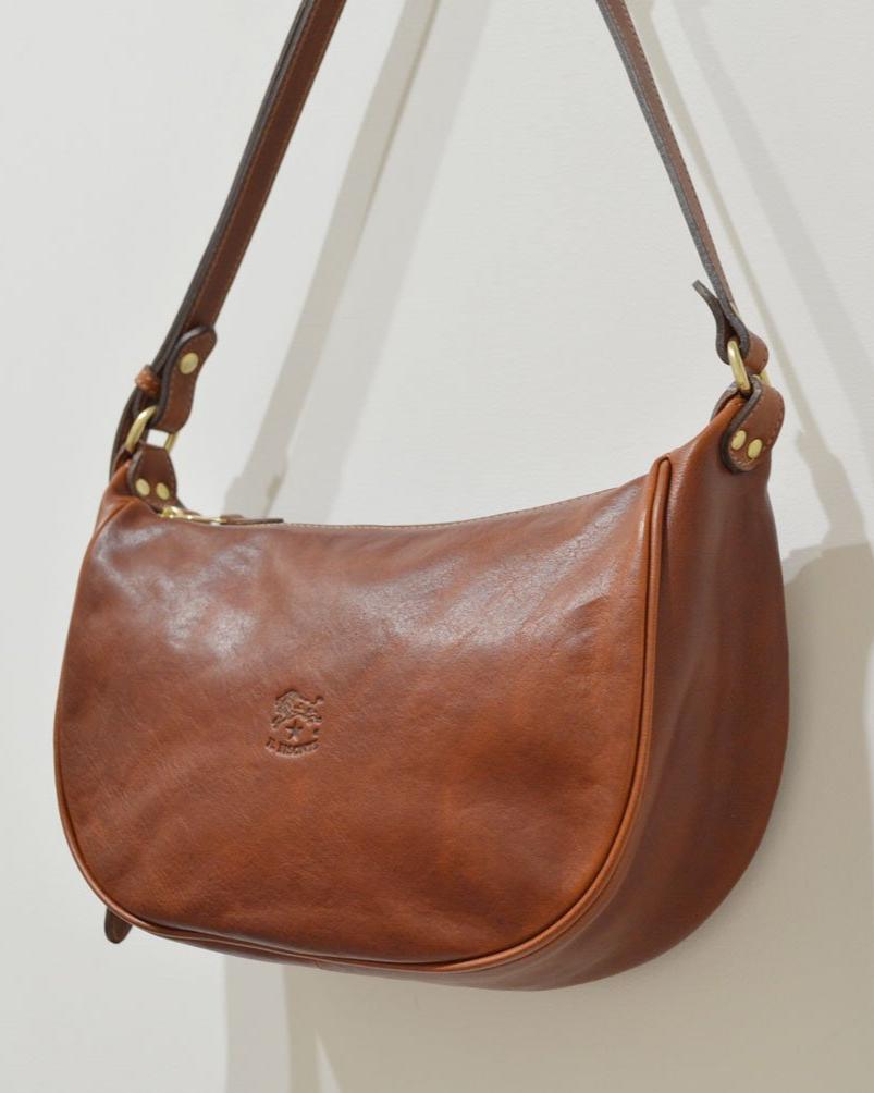 【イルビゾンテ】ヴィンテージ レザークロスボディバッグ 5412307310