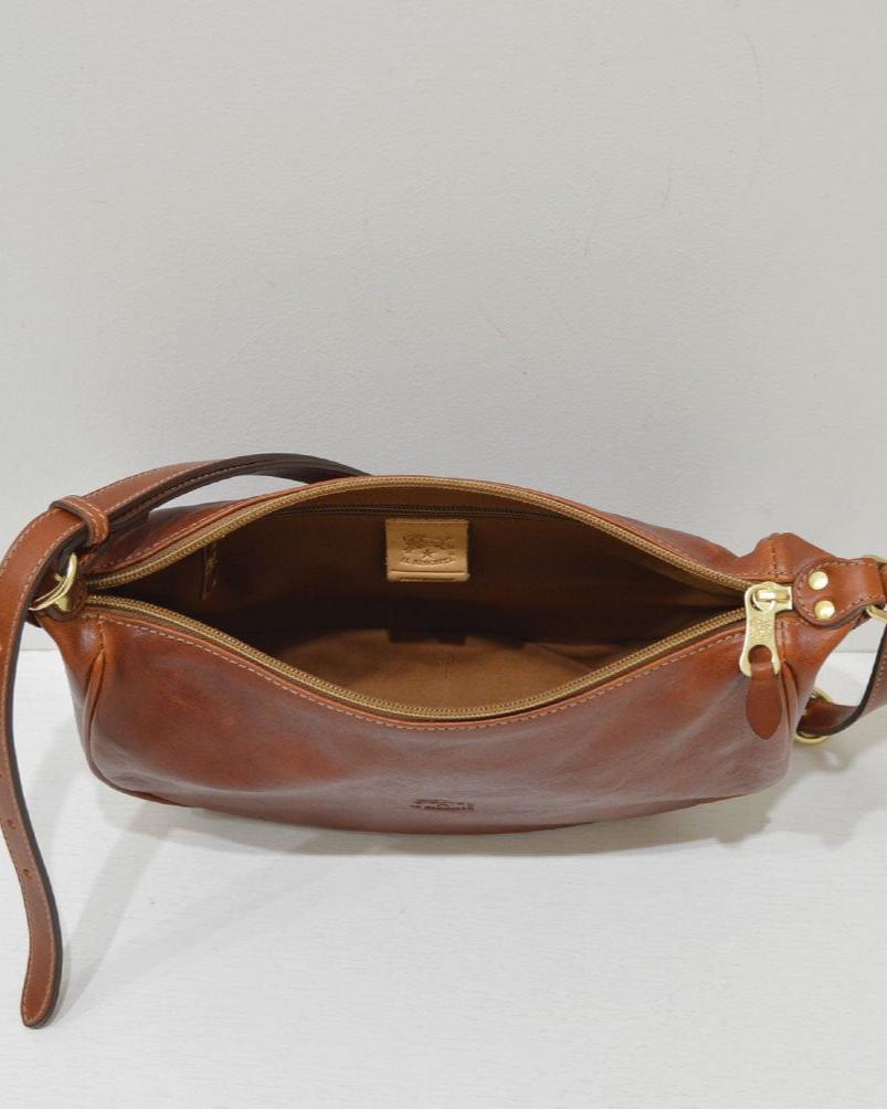 【イルビゾンテ】ヴィンテージ レザークロスボディバッグ 5412307310