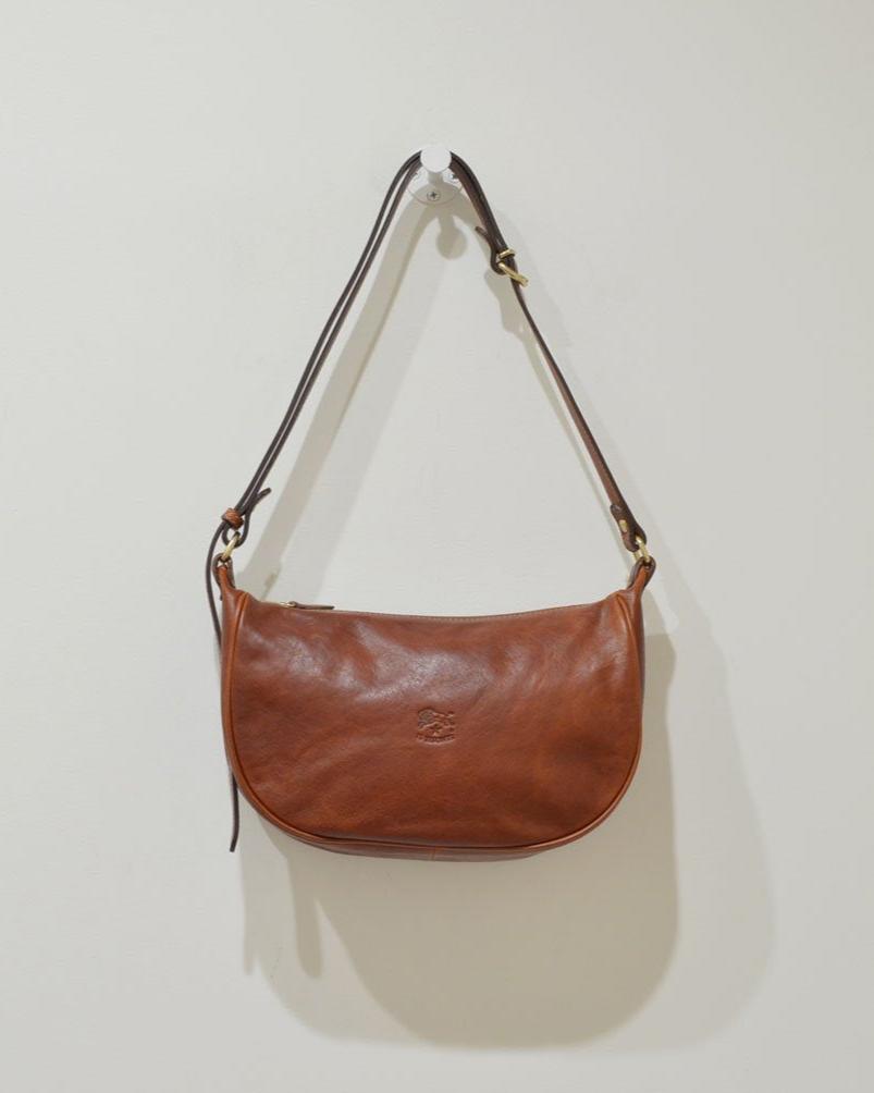 【イルビゾンテ】ヴィンテージ レザークロスボディバッグ 5412307310