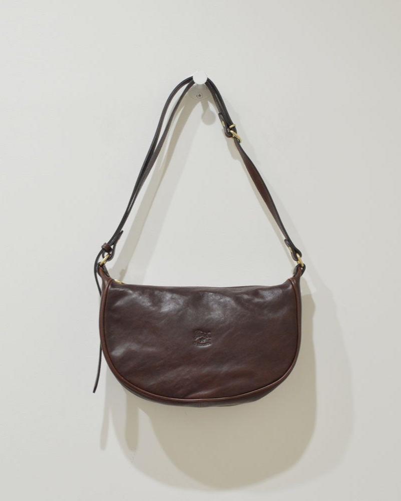 【イルビゾンテ】ヴィンテージ レザークロスボディバッグ 5412307310