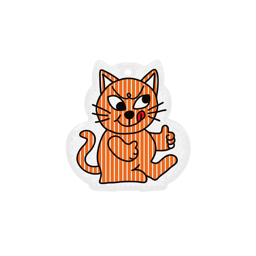 MIDORI KOMATSU(ミドリコマツ)/Cheeky Cat Reflector :チーキー キャット リフレクター【サラダボゥル】