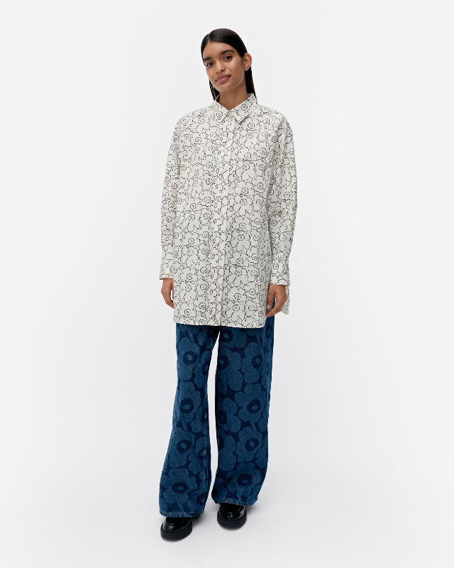 2023AW】marimekko マリメッコ/ Nilas Mini Unikko ブラウス