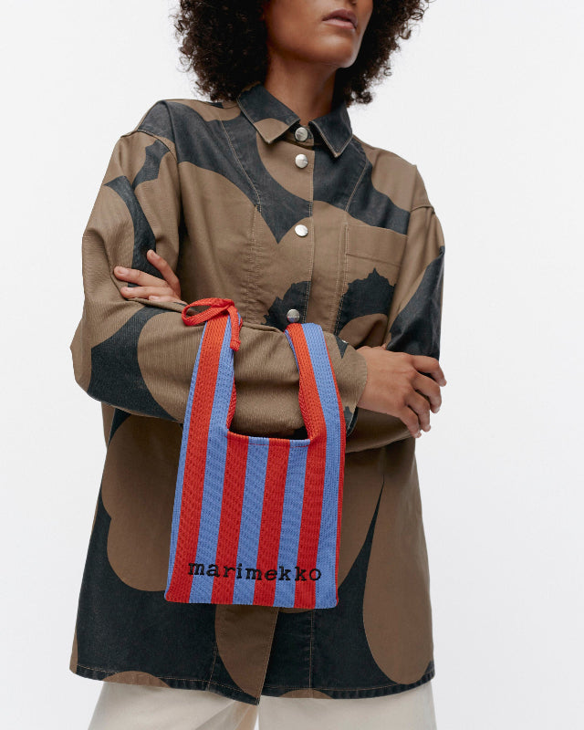 【マリメッコ】 Knitted Mini Tote Merirosvo トートバッグ 52253694144
