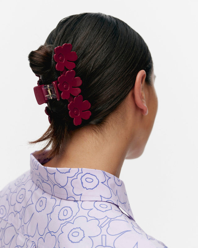 【マリメッコ】Mini Unikko Hair Clip ヘアークリップ 52259694224