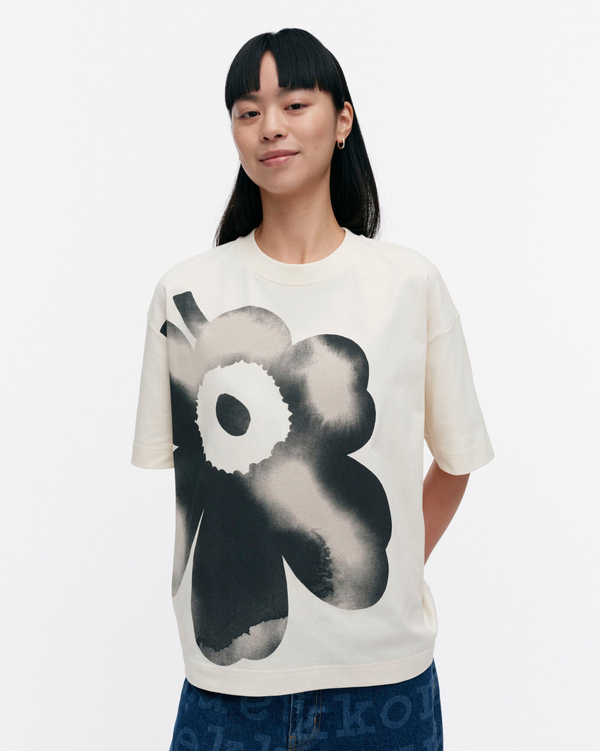【マリメッコ】Kioski Nopeus Unikko Tシャツ 52254194539