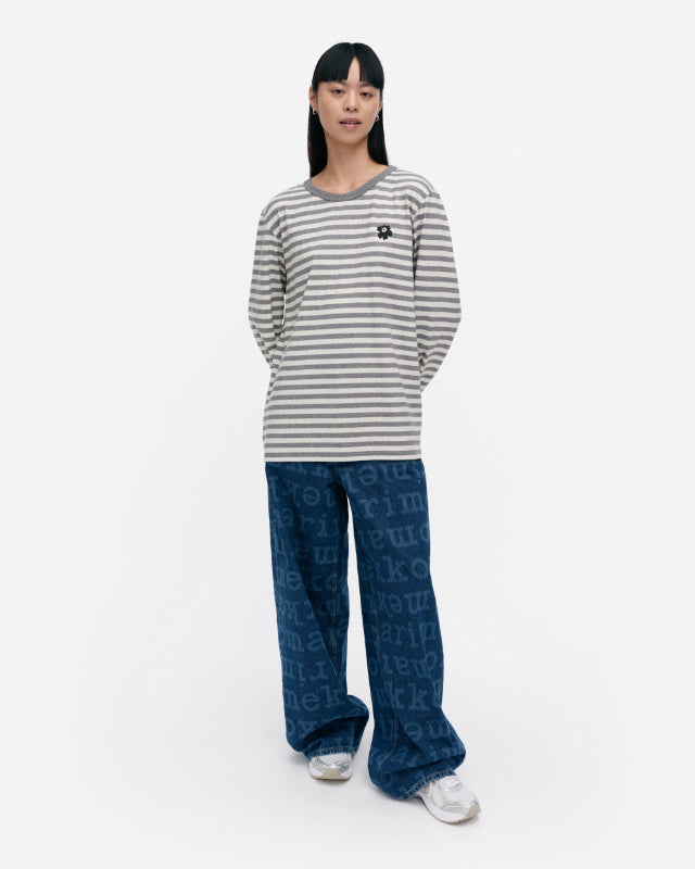 【マリメッコ】Tasaraita Unisex 長袖カットソー 52254194544