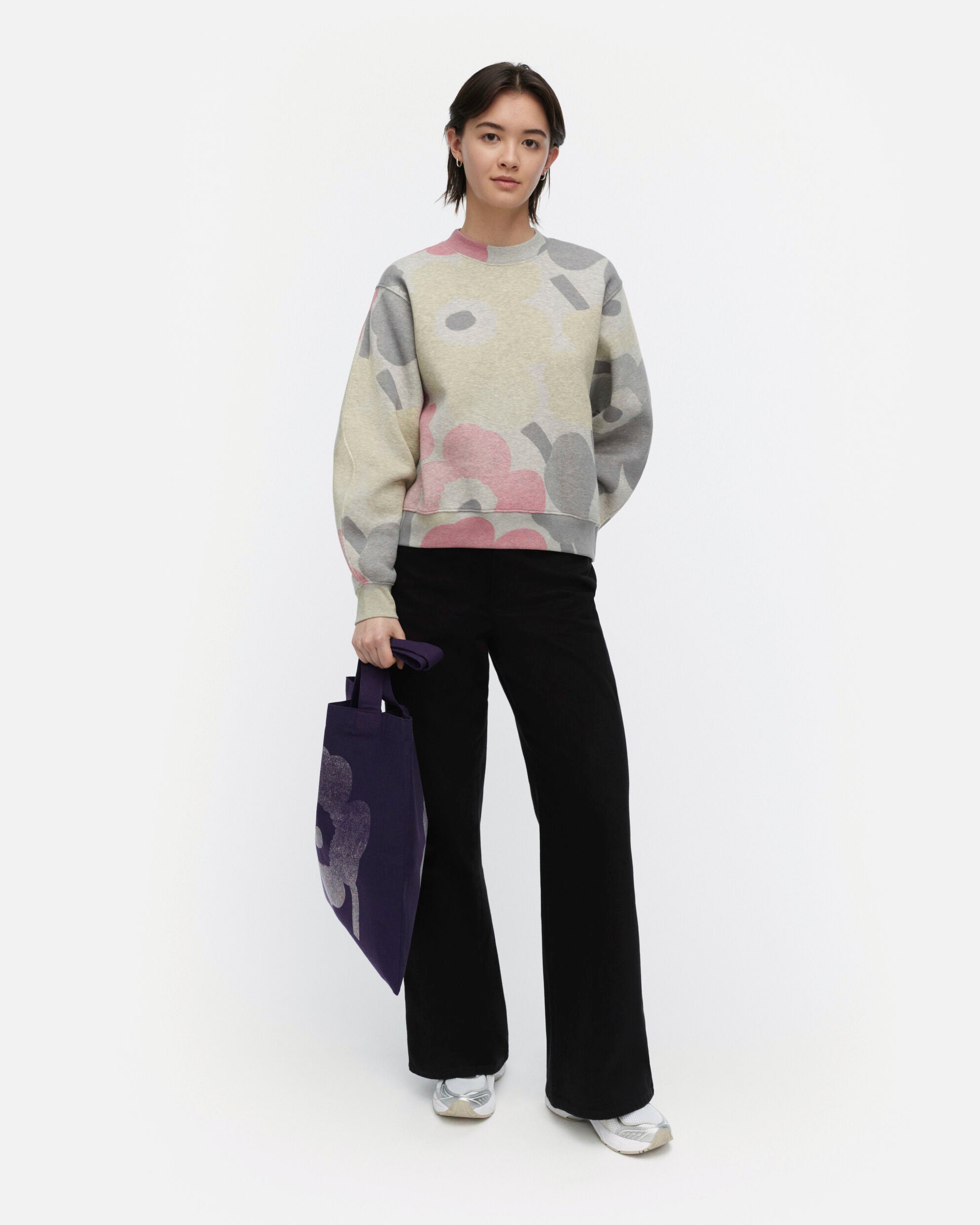 【マリメッコ】Kioski Trilce Unikko スウェットシャツ 52254594828
