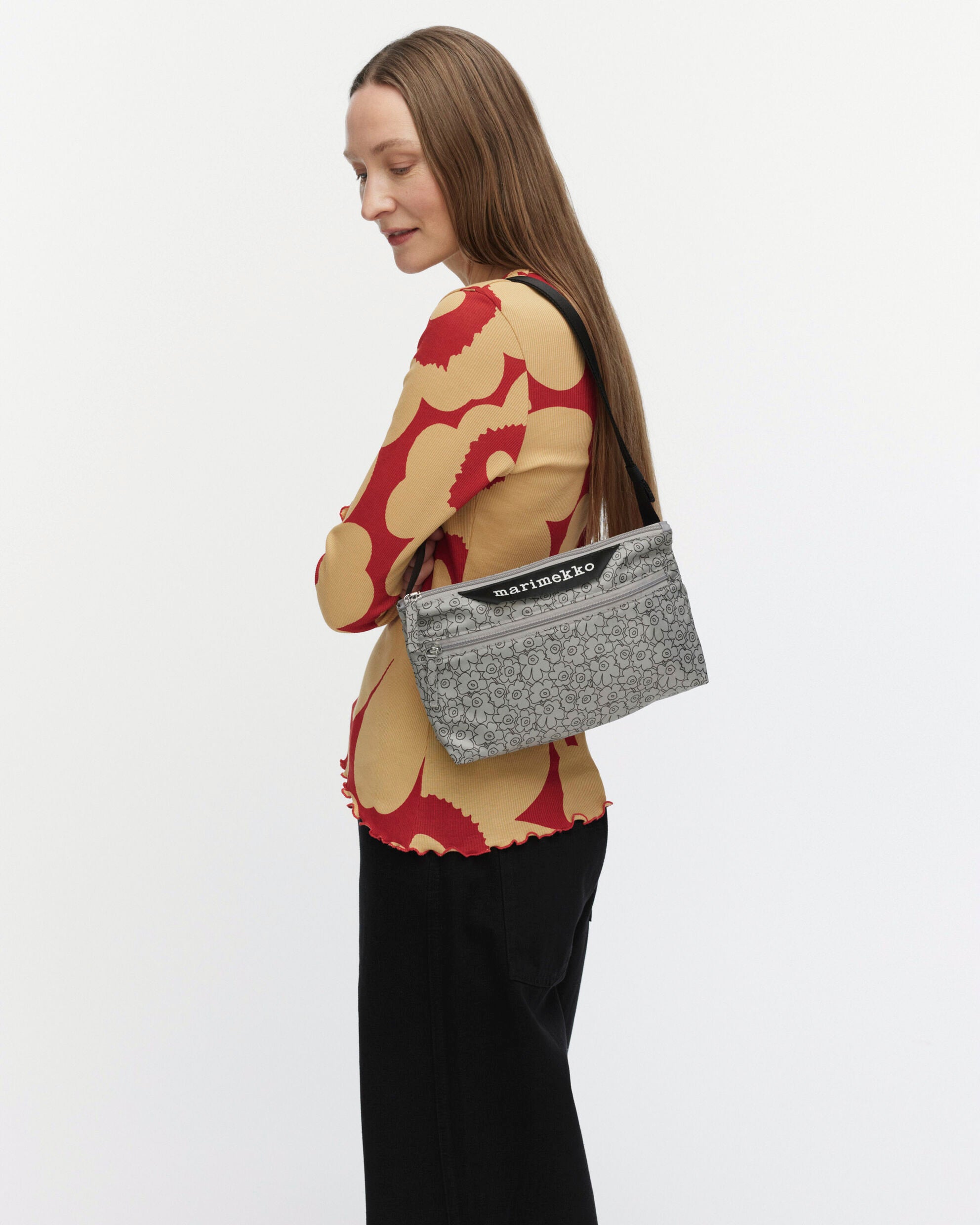 【マリメッコ】 Neat Crossbody Piirto Unikko S ショルダーバッグ 52254694748