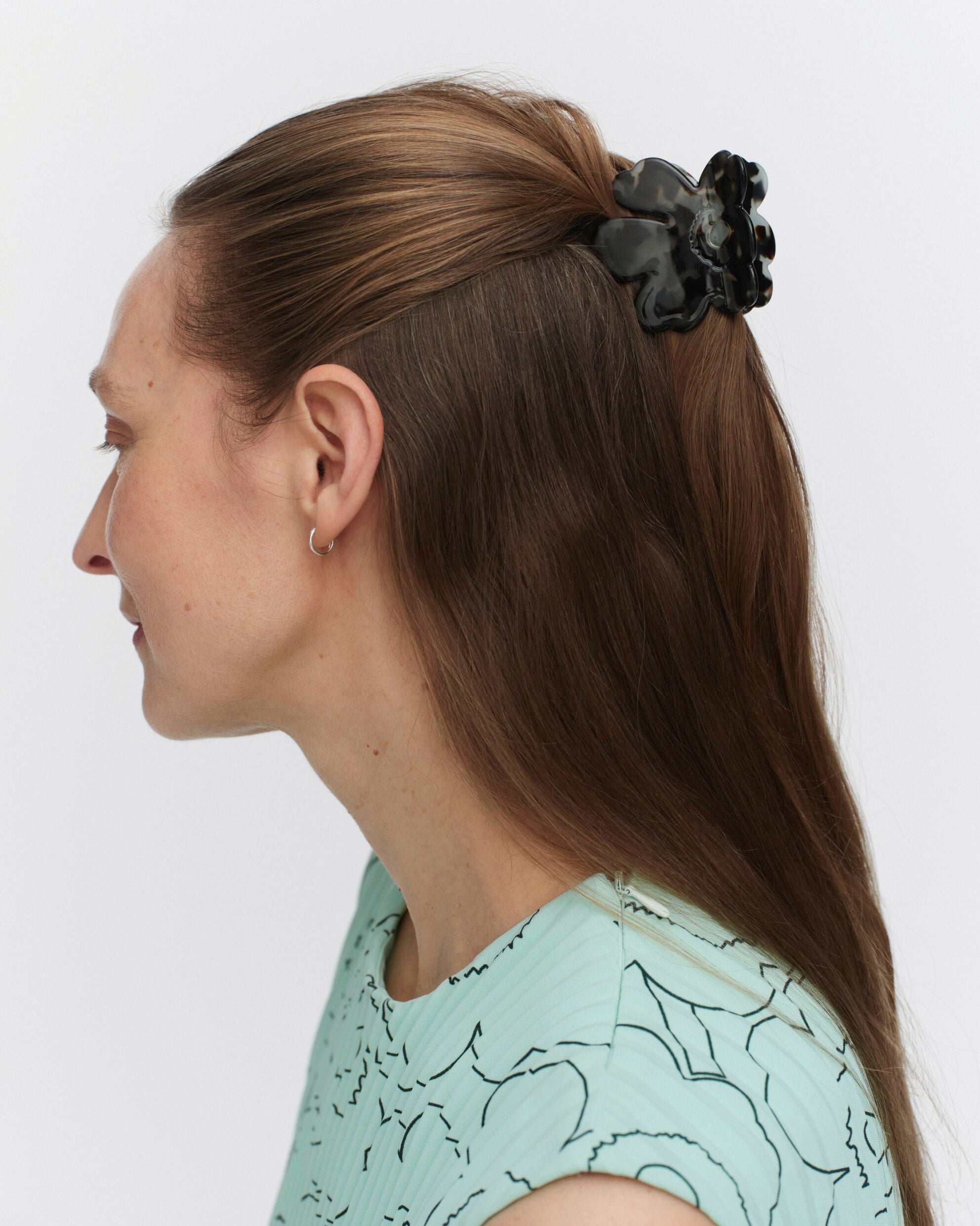 マリメッコ】Unikko Hair Clip Small ヘアークリップ 52259694988