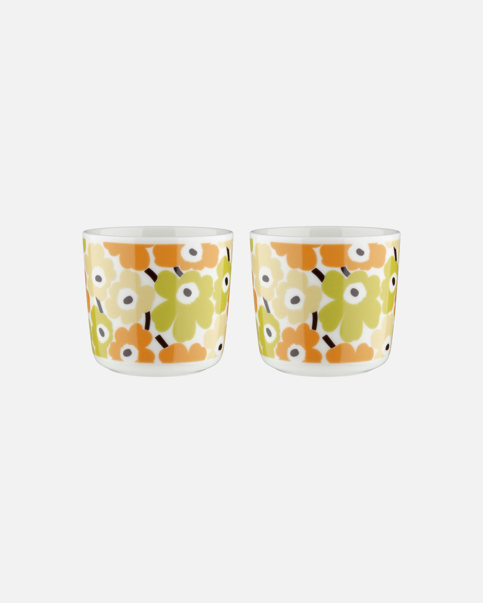 【マリメッコ】アジア限定 Pikkuinen Unikko コーヒーカップセット(ハンドルなし) 52259474940