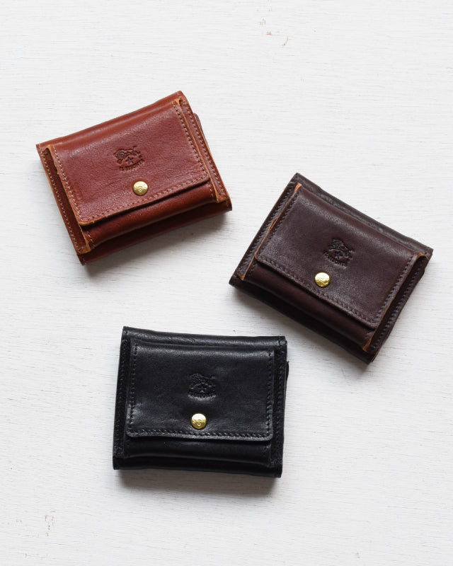 【イルビゾンテ】ヴィンテージ レザートリフォルドウォレット 54232307141