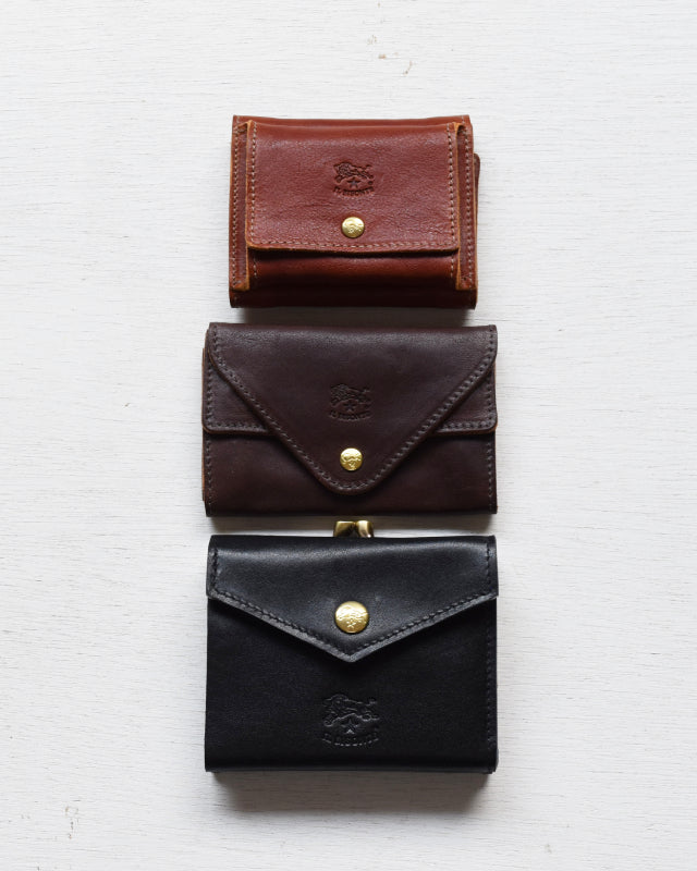 【イルビゾンテ】ヴィンテージ レザートリフォルドウォレット 54232307141