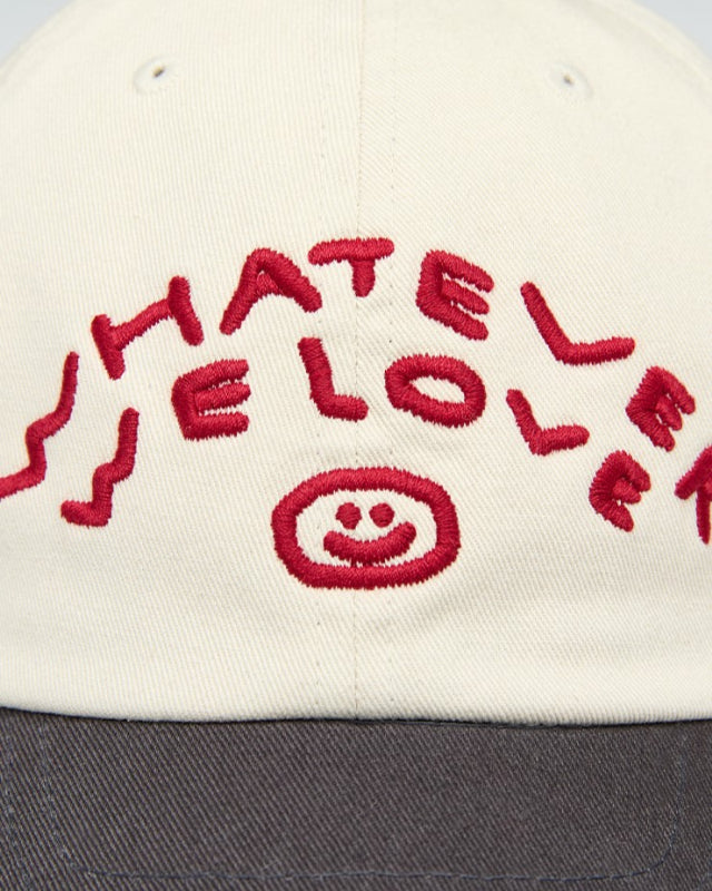 【バーンストア】ooowl / CAP WE LOVE BEIGE GREY