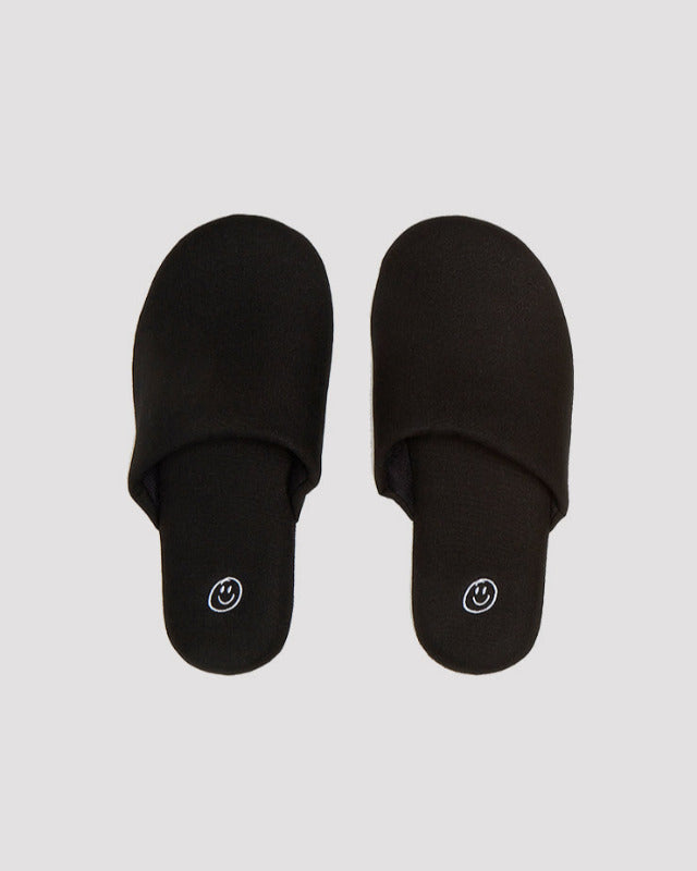 【バーンストア】ooowl / ROOM SHOES BLACK