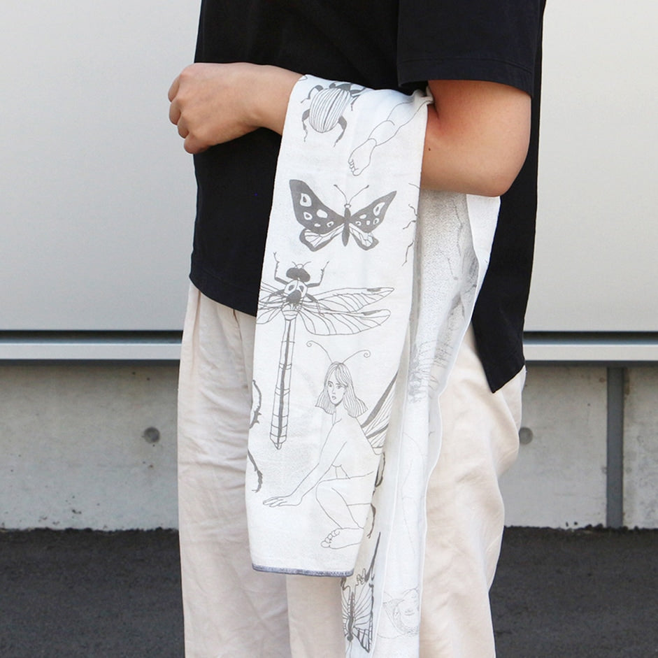 MIDORI KOMATSU(ミドリコマツ)/ Picnic Towel ピクニックタオル 【サラダボゥル】