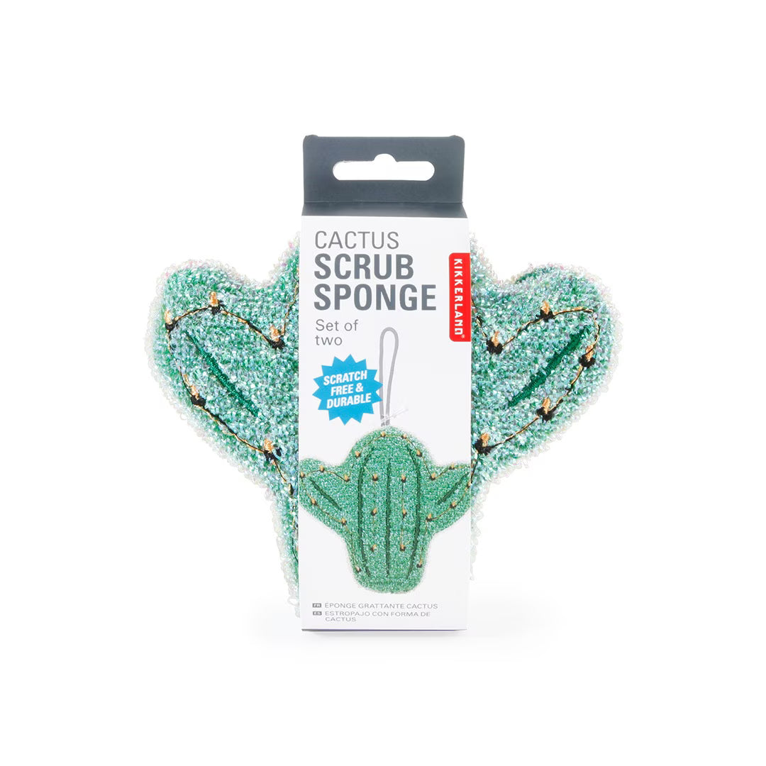 KIKKERLAND(キッカーランド)/ Cactus Scrub Sponge カクタススクラブスポンジ|サボテンスポンジセット 【サラダボゥル】