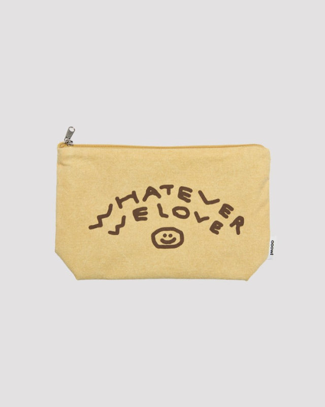 【バーンストア】ooowl / PIGMENT POUCH WE LOVE MUSTARD