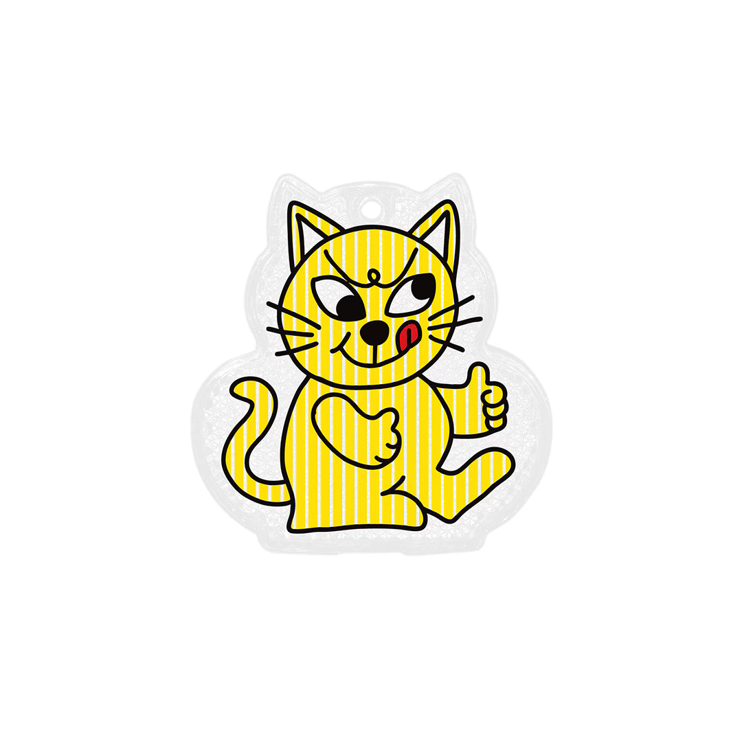 MIDORI KOMATSU(ミドリコマツ)/Cheeky Cat Reflector :チーキー キャット リフレクター【サラダボゥル】