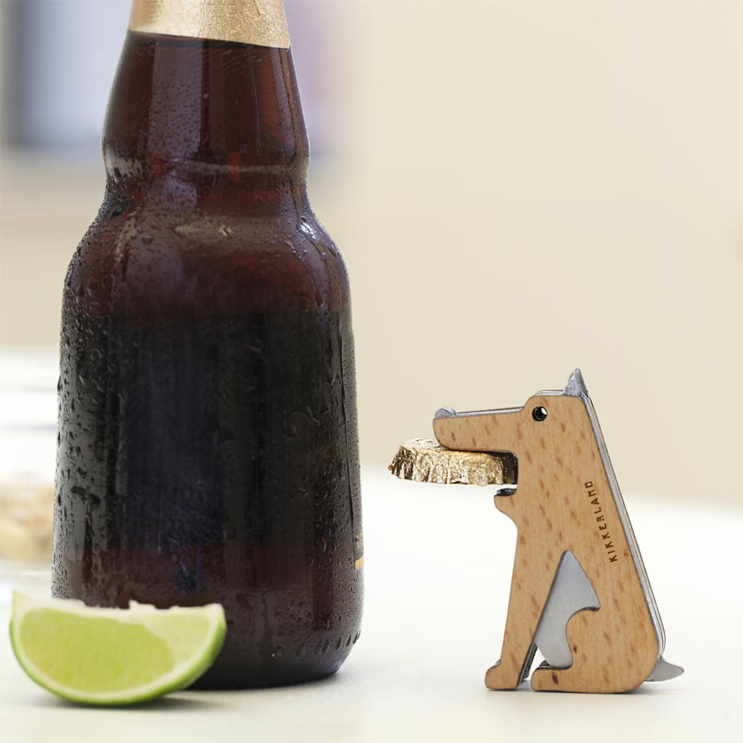 KIKKERLAND(キッカーランド)/ Fetch! Bottle Opener フェッチボトルオープナー | 犬モチーフの栓抜き 【サラダボゥル】