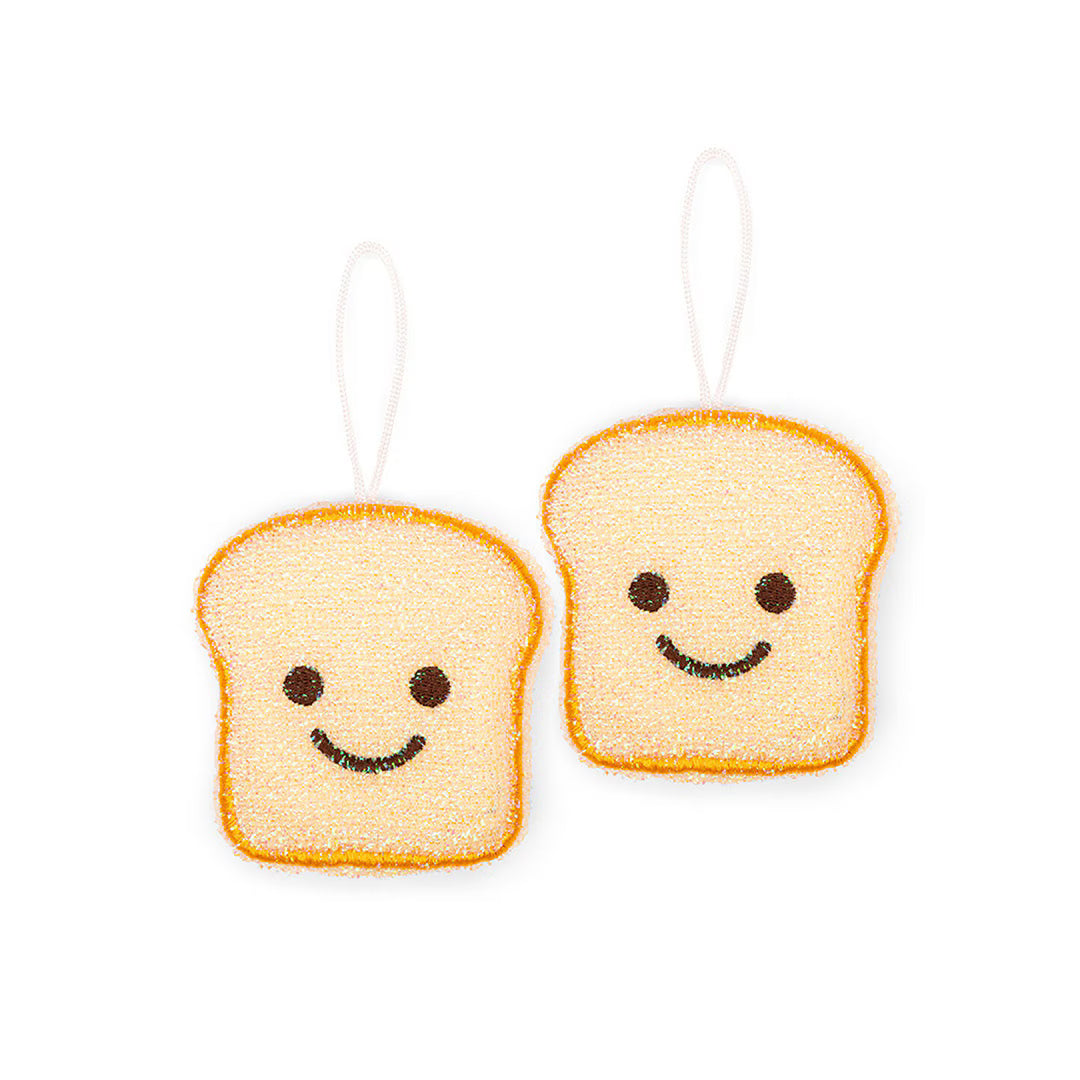 KIKKERLAND(キッカーランド)/ Toast Scrub Sponge トースト スクラブ スポンジセット 【サラダボゥル】