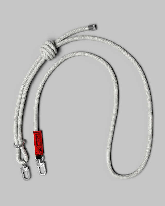 topologie / 8.0mm Rope 【ストラップ単体】(Flash White)