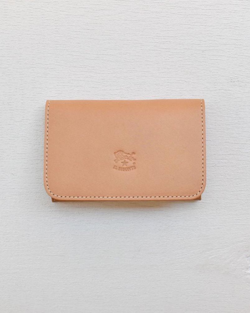 【イルビゾンテ】ヴィンテージスムースレザー カードケース 54152309493