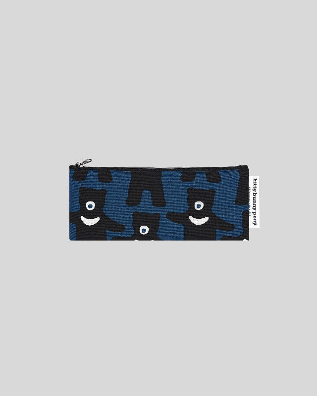 kitty bunny pony(キティーバニーポニー)/ Blue Baby Boy Bear Half Pouch【バーンストア】