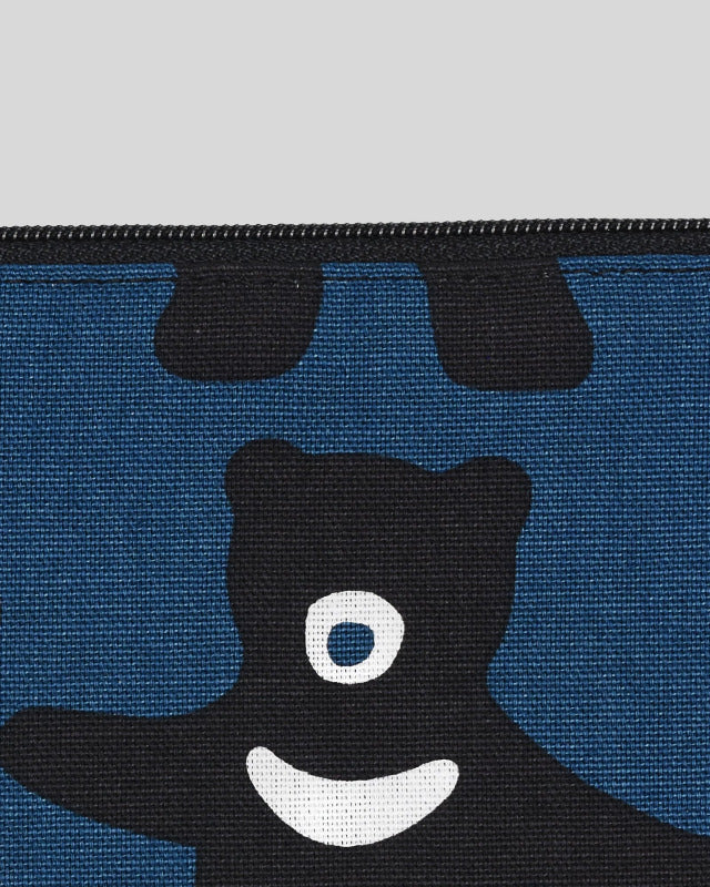 kitty bunny pony(キティーバニーポニー)/ Blue Baby Boy Bear Half Pouch【バーンストア】