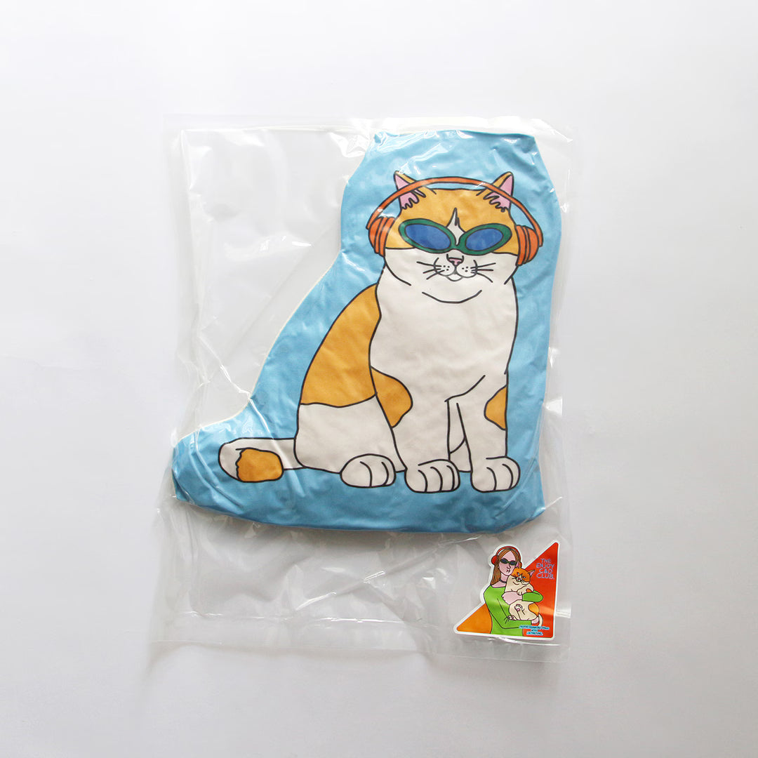 MIDORI KOMATSU(ミドリコマツ)/The Enjoy C&D Club Cushion: クラブ クッション キャット【サラダボゥル】