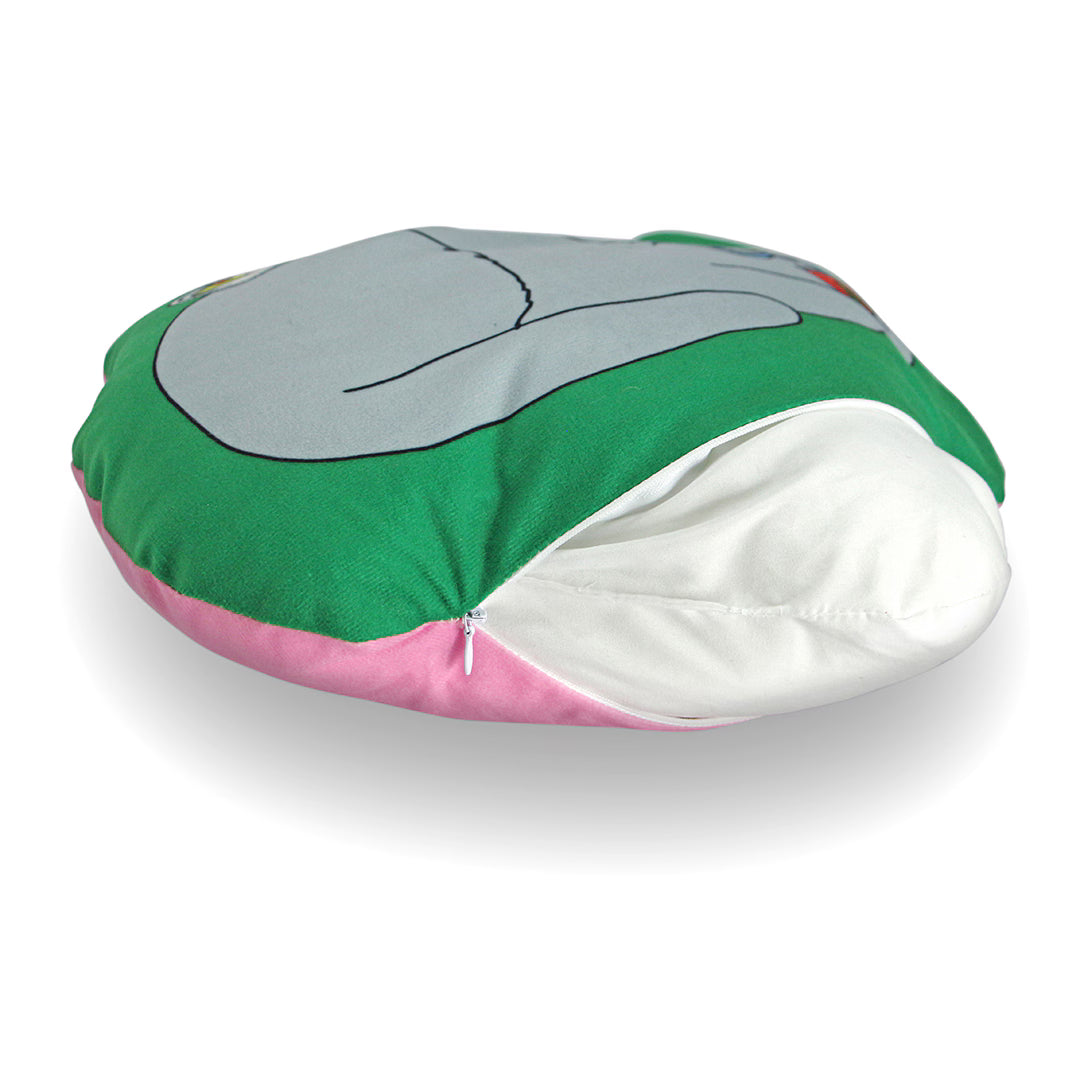 MIDORI KOMATSU(ミドリコマツ)/The Enjoy C&D Club Cushion: クラブ クッション キャット【サラダボゥル】