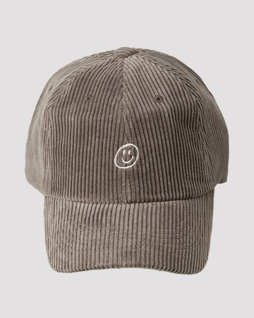 【バーンストア】ooowl / CORDUROY CAP LOVE BEIGE