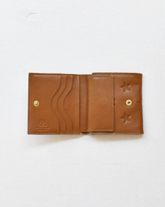 【イルビゾンテ】スター エンボスド レザー ウォレット 54262308141