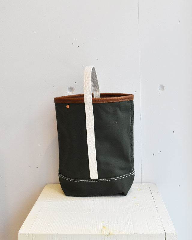 STEELE CANVAS BASKET(スチールキャンバスバスケット) / Wine Tote-Olive【バーンストア】