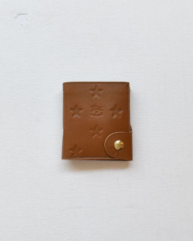 【イルビゾンテ】スター エンボスド レザー ウォレット54262308041