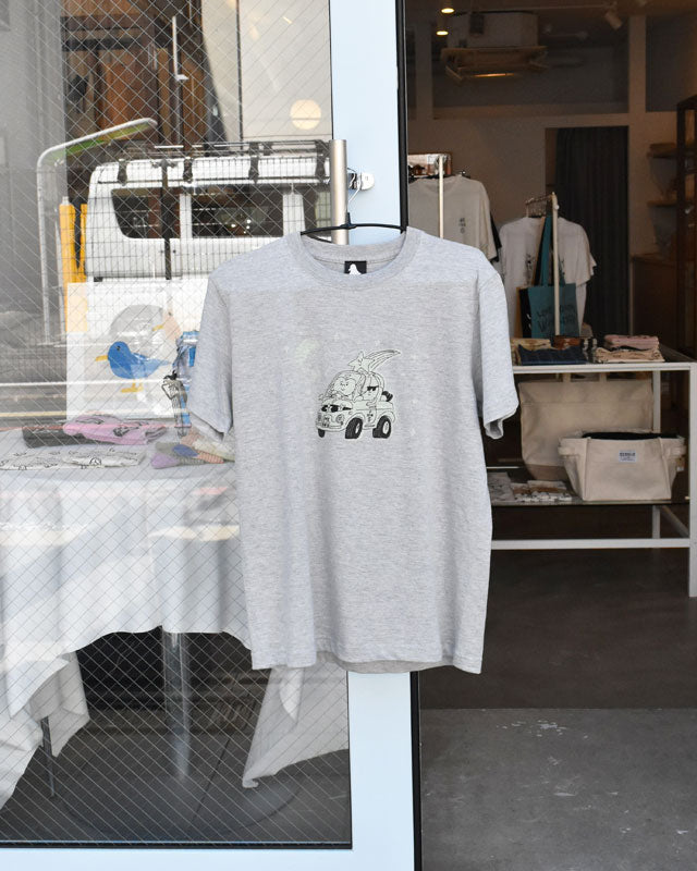 GLOW CASPER(グロウキャスパー) / DRIVE Tシャツ -GRAY【バーンストア】