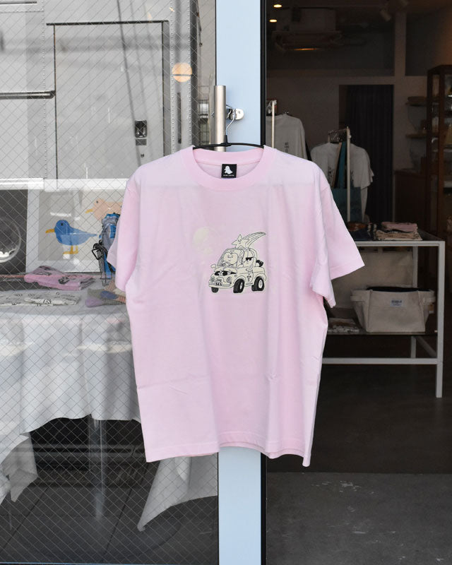GLOW CASPER(グロウキャスパー) / DRIVE Tシャツ -PINK【バーンストア】